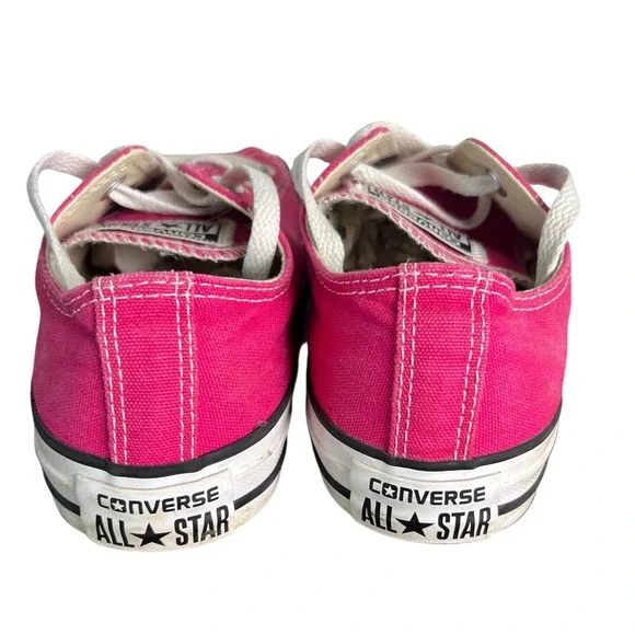 Converse Chuck Taylor All Star Low Top Pink Canvas Sneakers Women 7 144806F - Picture 5 of 8